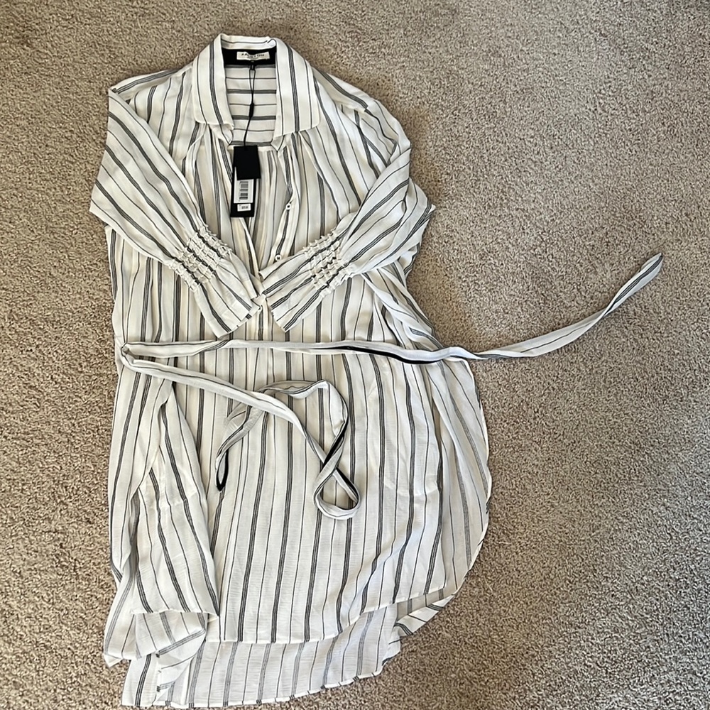 NWT Halston Heritage shirtdress, XS